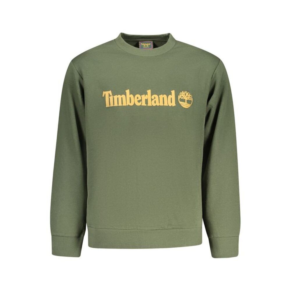 Timberland Green Cotton Men's Men's Sweatshirt